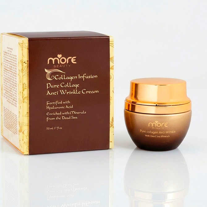 Крем против морщин «Чистый коллаген» More Beauty Pure Collagen Anti-Wrinkle Cream