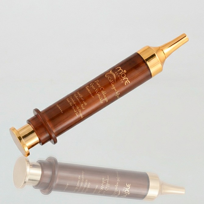 Интенсивная сыворотка-гель против старения для кожи вокруг глаз и губ «Чистый коллаген»  More Beauty  Pure Collagen Eyes Wrinkle Remover