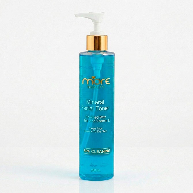 Минеральный тоник для нормальной и сухой кожи  More Beauty  Mineral Cleaning Toner