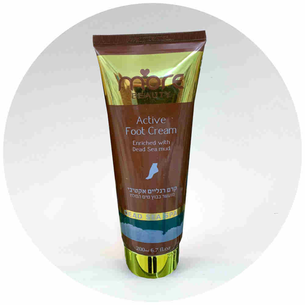 More Beauty Крем для ног с грязью Мертвого моря Dead Sea Mud Foot Cream 200ml