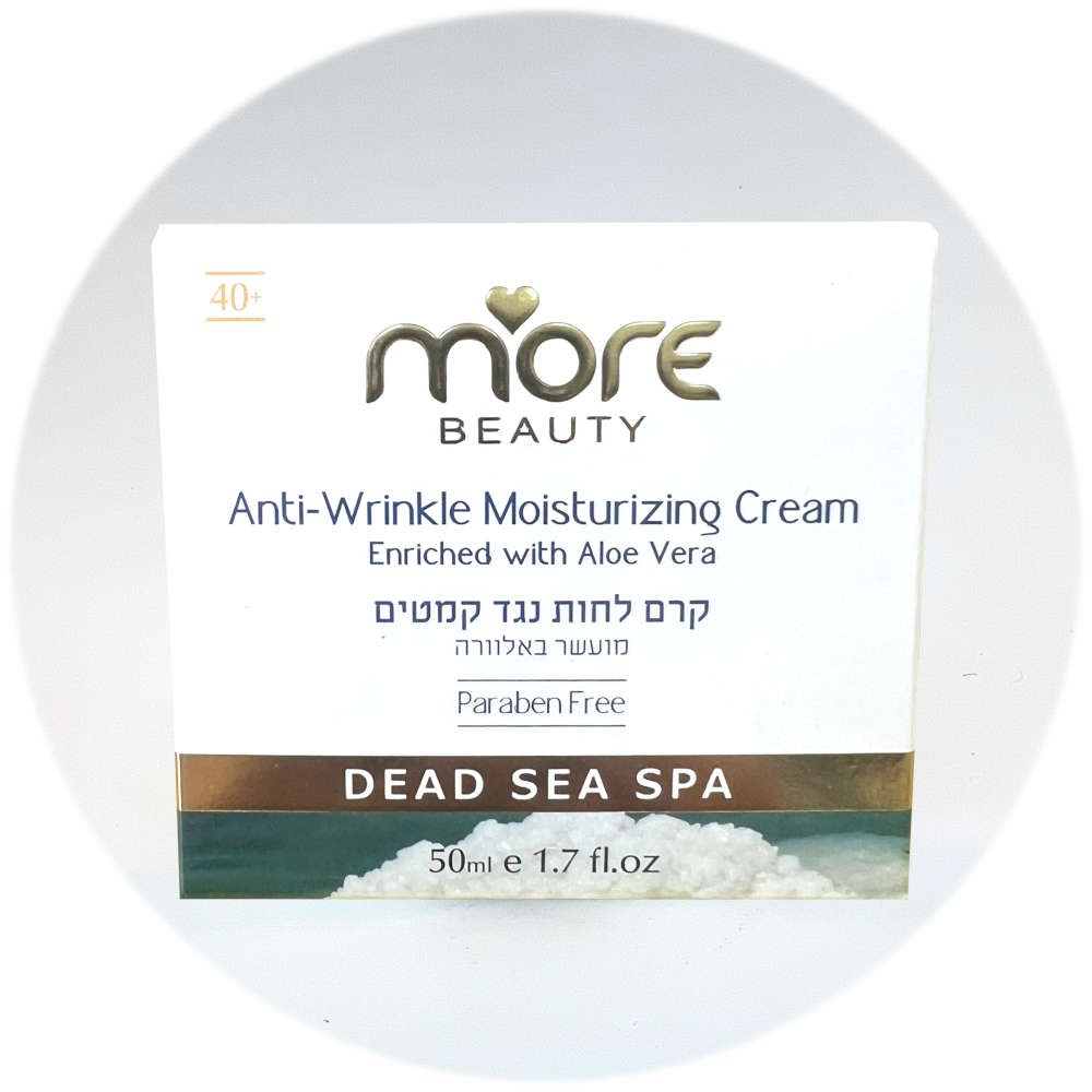 More Beauty Увлажняющий крем против морщин 40+ SPF 25  для сухой и очень сухой кожи Anti-Wrinkle Moisturizing Cream 40+  With Aloe Vera 50ml