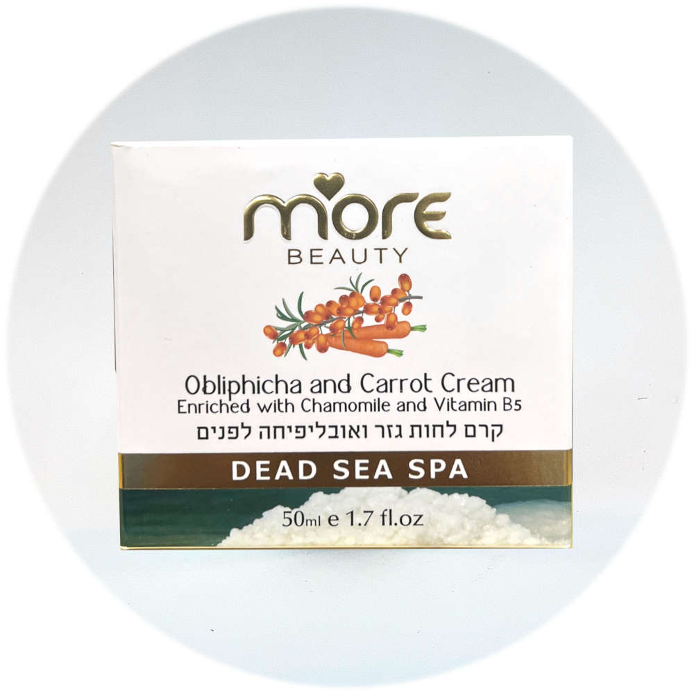 More Beauty Увлажняющий крем для лица с облепихой и морковью SPF 25 Moisturizer Cream 50ml