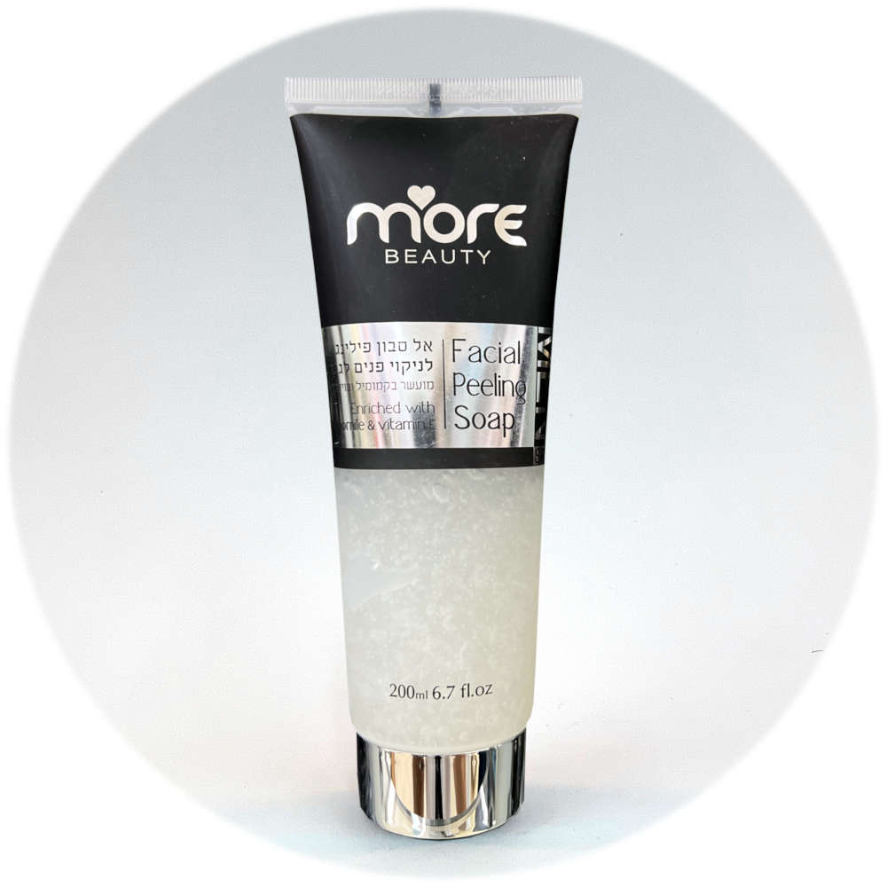 More Beauty Мыло-пилинг для лица Facial Peeling Soap For Men 200ml