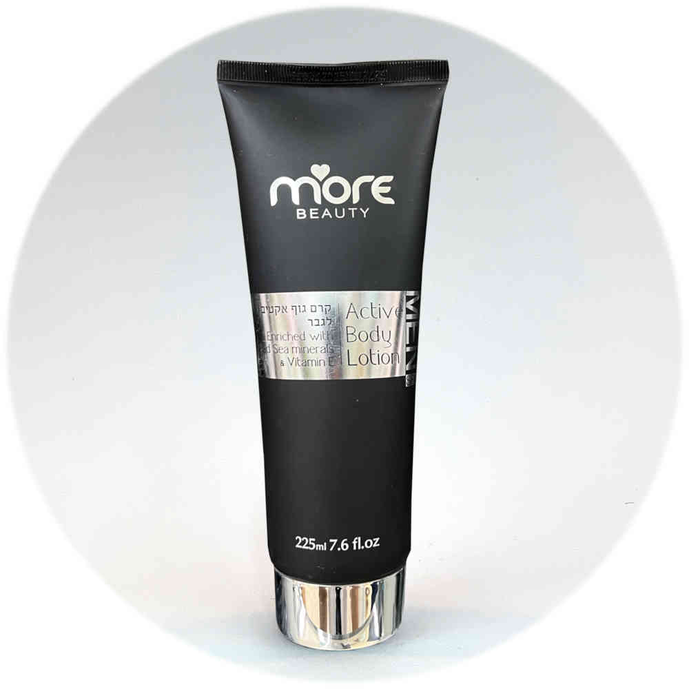 More Beauty Мужской лосьон для тела с витаминами С, Е и минералами Мертвого моря Active Body Lotion for Men 225ml
