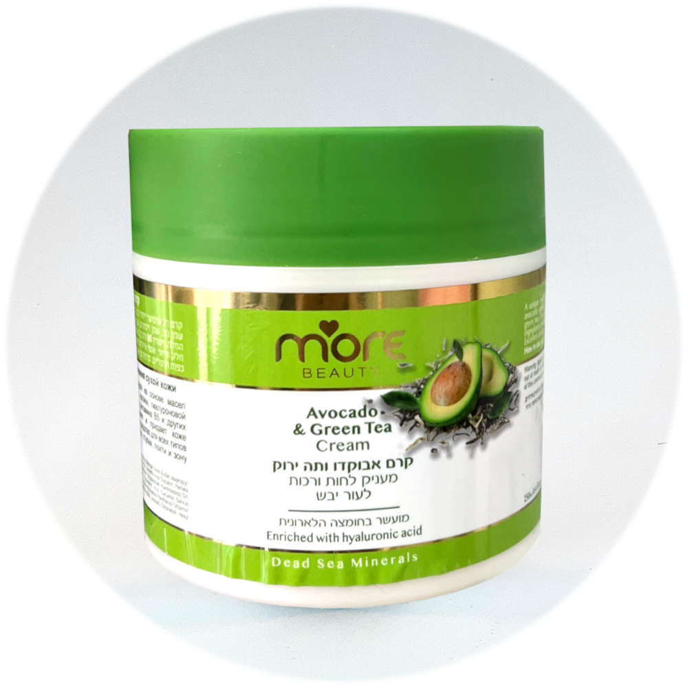 More Beauty Укрепляющий и питательный крем для тела с авокадо и зеленым чаем Body Cream for firming and nourishing the skin 250ml