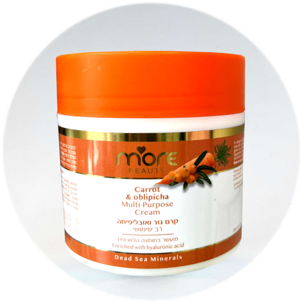 More Beauty Укрепляющий и питательный крем для тела с морковью и облипихои Body Cream for firming and nourishing the skin 250ml