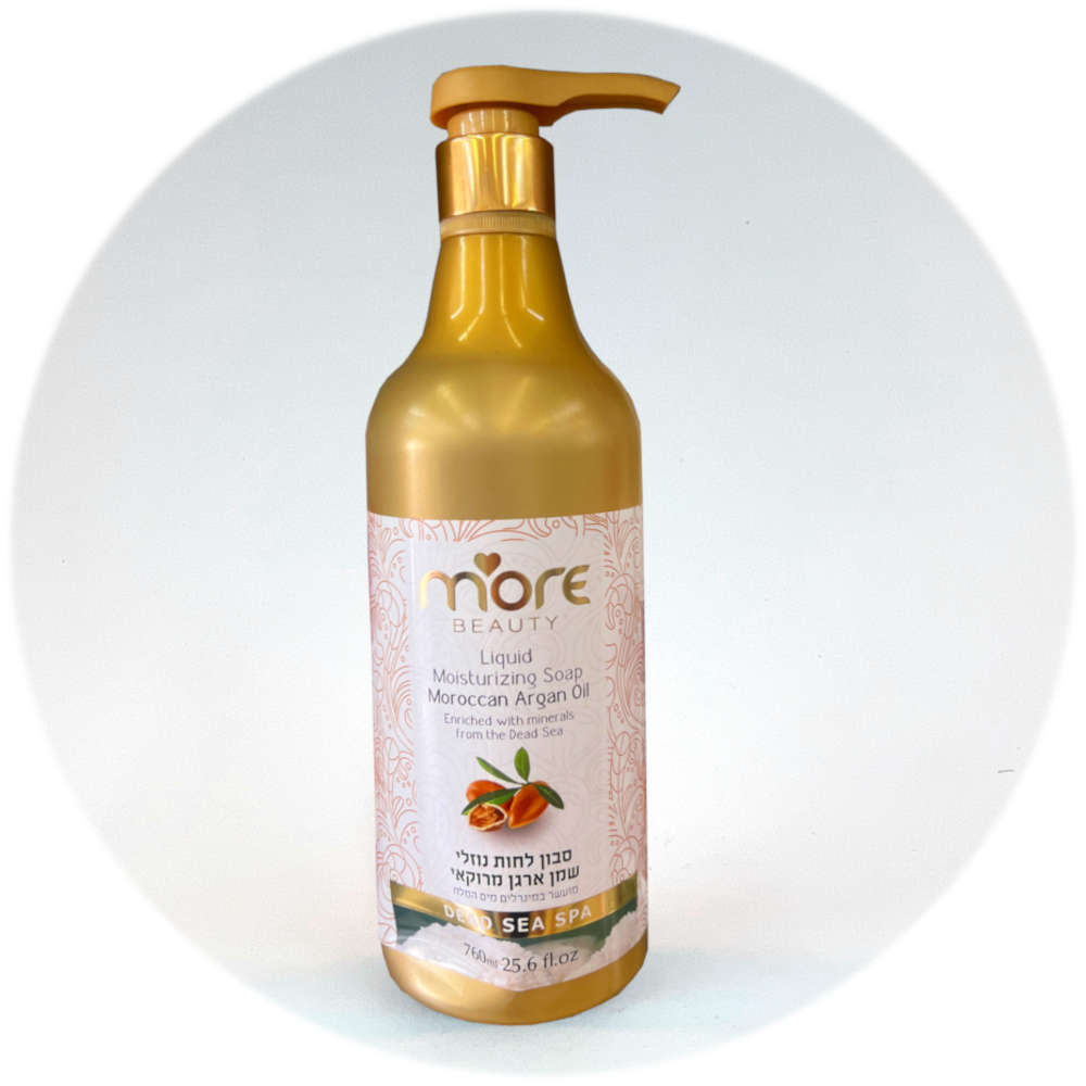 More Beauty Гель для душа с аргановым маслом Liquid Moisturizing Soap 760ml