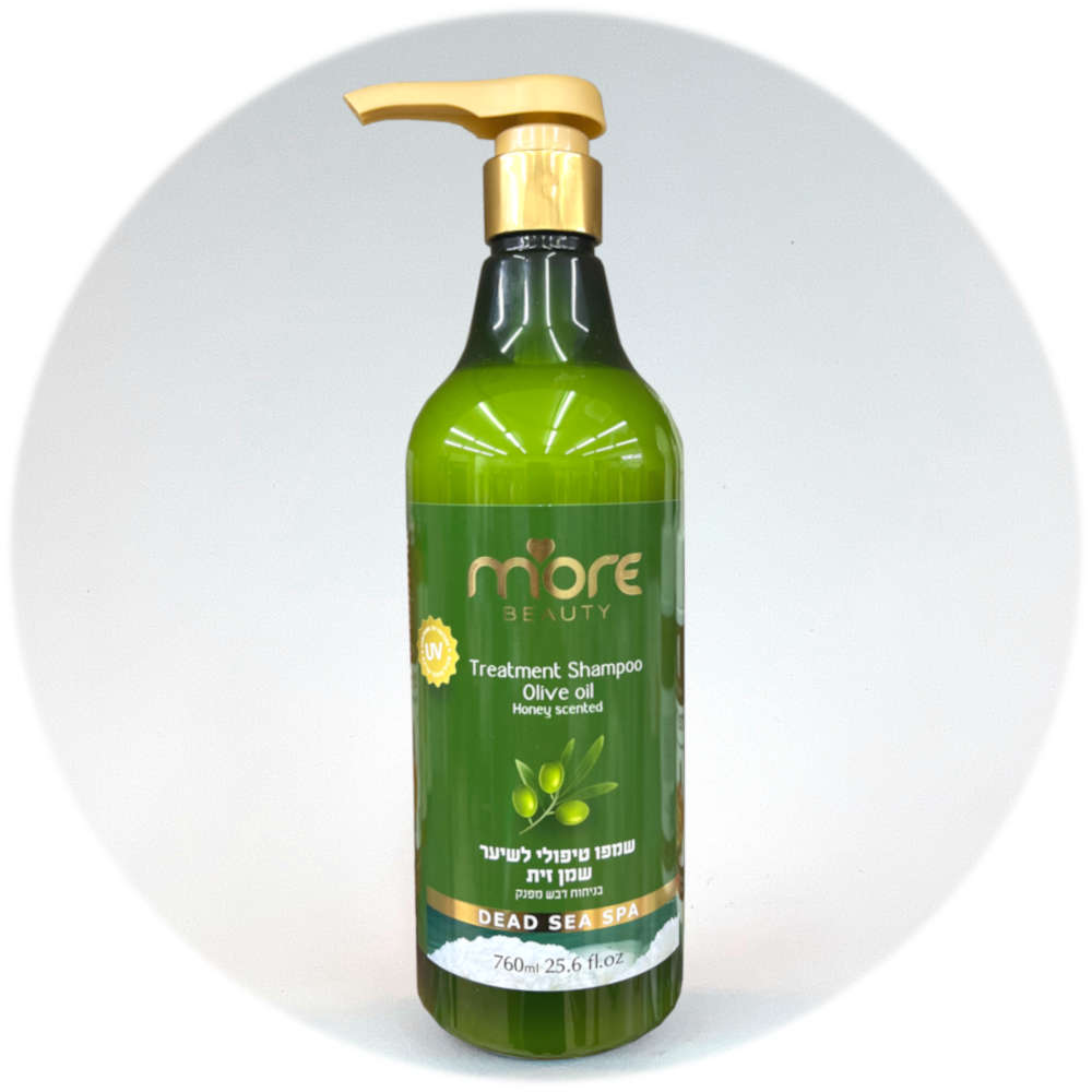 More Beauty Лечебный шампунь для волос с Оливковым маслом 760ml