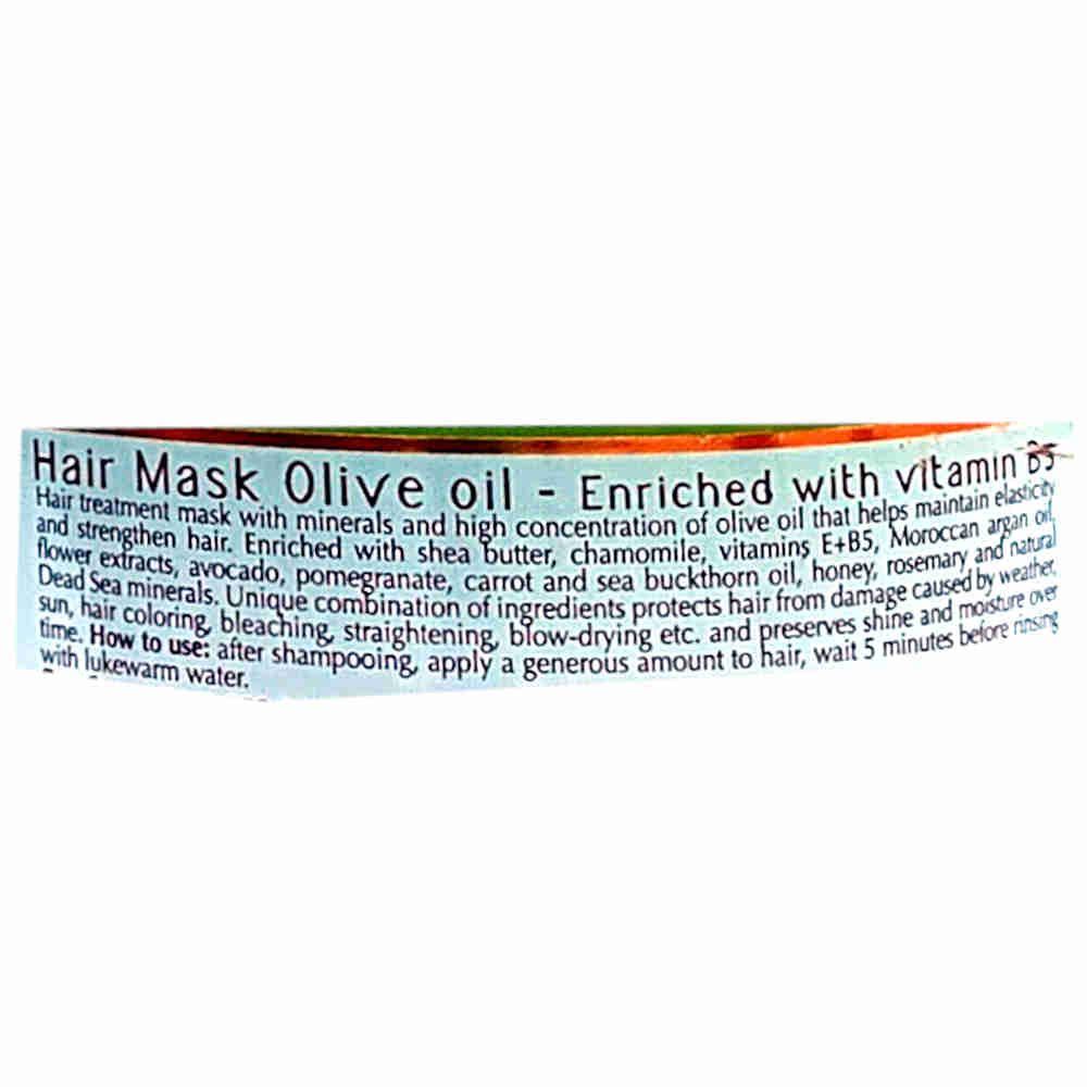 More Beauty Лечебная маска олива для восстановления сухих волос Hair Mask Olive Oil 250ml