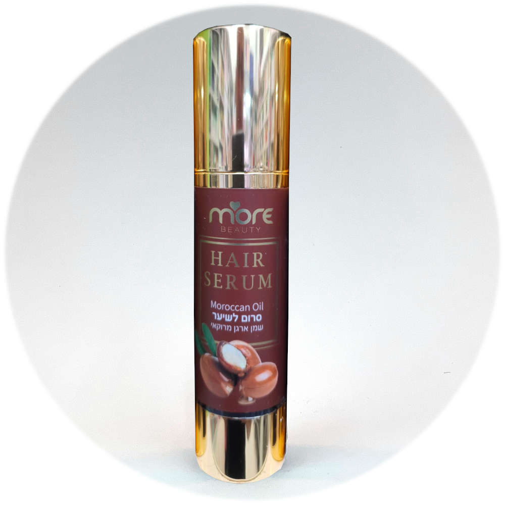 More Beauty Серум (сыворотка) для волос, с маслом Марокканской Аргании Hair Serum Moroccan Oil 50ml
